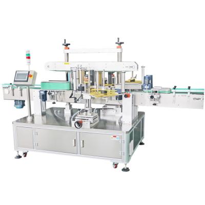 China Automatic Adhesive Bottle Sticker Liquor CLOTHING Whiskey Labeling Machine for sale