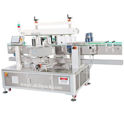 China GARMENT SKILT factory bottle labeling machine front back manufacturer in China for sale