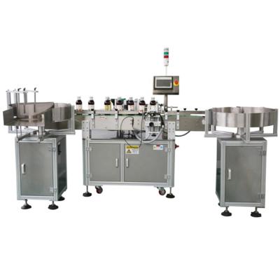 China Auto Fix Position Round Bottle CLOTHING Sticker Labeling Machine for sale