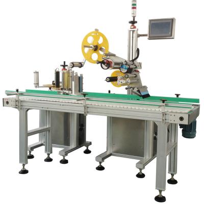 China CLOTHING Professional Automatic Large Battery Labeling Machine for sale