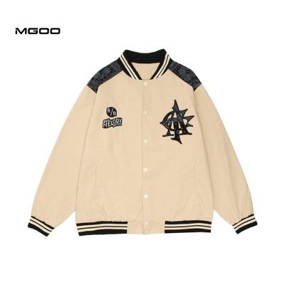 China MGOO Latest Design Breathable Bandana Embroidery Quilting Jacket Men Tailored Jacket Designer Kackets For Men for sale