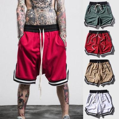 China High Quality Custom Anti-wrinkle Mens Basketball Shorts With Pockets Mesh Shorts for sale