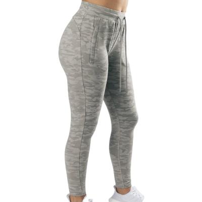 China Custom Made Unique Durable Female Print Gym Camouflage Design Women Yoga Slim Yoga Legging QUICK DRY Jogger Legging for sale