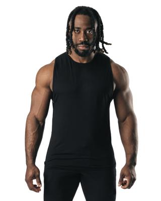 China QUICK DRY Made In China Customized Fitness Slimming Vest Top Shirt For Men for sale