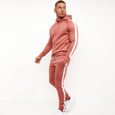 China Breathable Custom Made Men's Jogging Suits Wholesale Single Tracksuit Hoodies Running Training Suits for sale