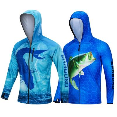 China Wholesale Custom Antibacterial Mens Camouflage Printing Polyester Spandex Blend Fishing Shirt for sale