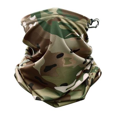 China Multifunctional Men's Camouflage Tactical Neck Tube Face Cover Warmer Headband for sale