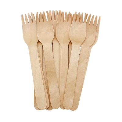 China Home/hotel/restaurant wood knife products birch wood tableware takeaway wooden fruit spoon fork for sale