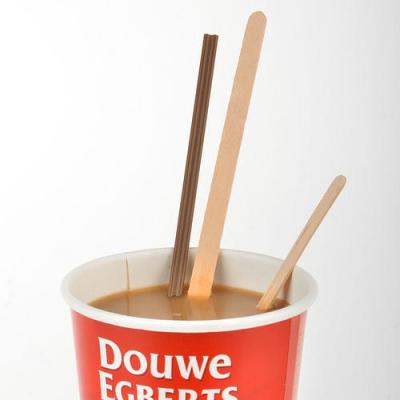 China Viable Factory Price Exporting Unique Natural Flavored Wooden Birch Coffee Stirrer for sale