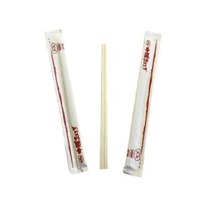 China Wholesale Good Quality Disposable Eco-Friendly Bamboo And Poplar Chopsticks In Individual Paper for sale