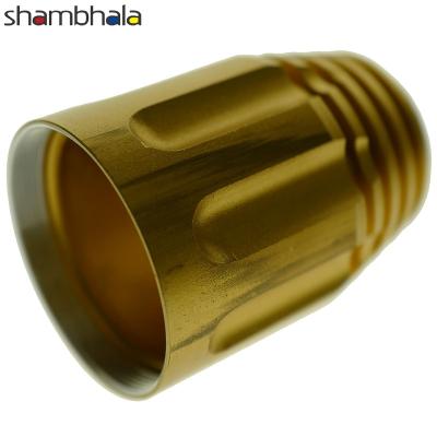 China Aluminum Spinning Parts Manufacturer Anodized CNC Precision Brass Spinning Hardware For Shambhala for sale