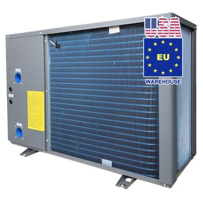 China New RV R32 pool heat pump WIFI DC inverter air source to water spa for sale