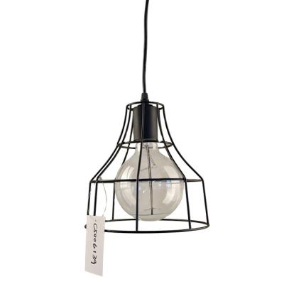 China Modern Ceiling Modern Industrial Cage Convenient Decorative Lighting Pendant Light for sale