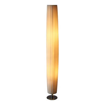 China Decorative modern living room bedroom dresser cylinder pe floor standing classic floor lamp for sale