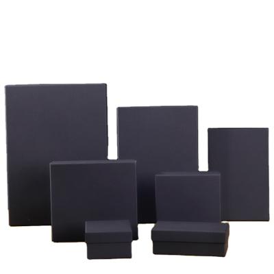 China High Quality Disposable Wholesales Customize Craft Colored Black Paper Box For Package for sale