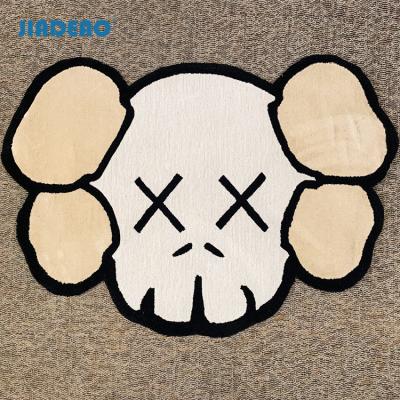 China Custom Anime Shape Cover Custom Design Home Mat Handmade Carpet Commercial With Logo for sale