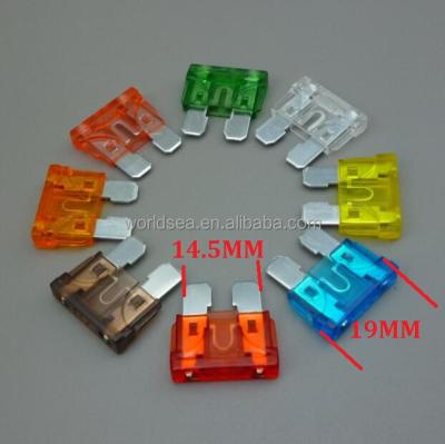 China Mid Automotive Auto Fuse 1A 2A 3A 5A 7.5A 10A 15A 20A 25A 30A 35A 40A for sale