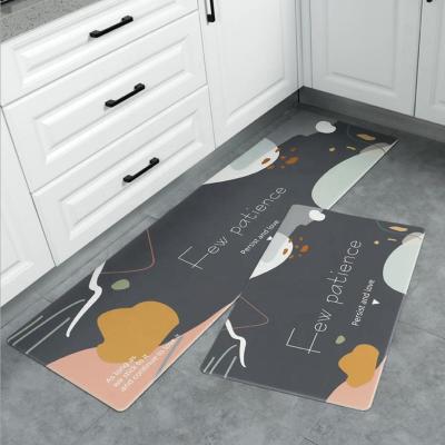 China Anti Fatigue Kitchen Rugs And Blankets Sets Comfortable Washable Kitchen Floor Mat Rugs for sale