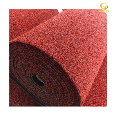 China Modern Bangladesh and India market 1.2x15m and 0.9x15m size waterproof artificial turf PVC grass door mat floor mat roll tarpaulin for sale