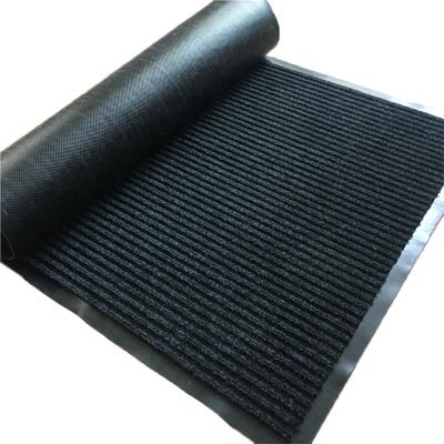 China Durable Anti-Slip Easy Clean PVC Backing Lined Commercial Front Door Welcome Floor Mat For Entrance for sale