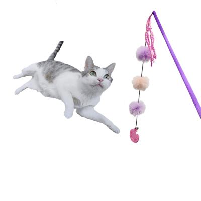 China Pumpon long Rod Bell Feathers Bite Resistant Cat Stick Pumpons Fishing Rod for sale