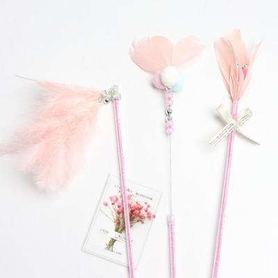 China New Cat Teaser Stick Fairy Wholesale Viable Cat Toy Bite-Resistant for sale