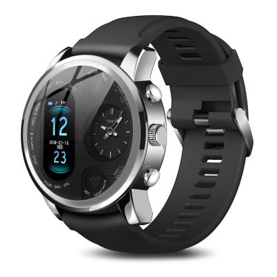 China Pedometer Sports Dual Time Zone Movement Quartz Time Zone Bluetooth Smart Watch Multiple Multifunctional Wristwatch Wholesale for sale