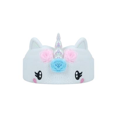 China 2021 Hot Selling Cute Animals Kids Sleep Wired Headphones By Amazon 3.5mm Headband Connector for sale