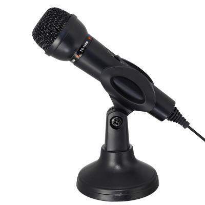 China Professional Gooseneck Microphone 3.5mm Electret Condenser Microphone Karaoke Phone and PC Microphone Karaoke Microphone for sale