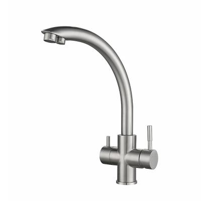 China Sense Faucets New Arrival 304 Stainless Steel Touch Sensor Control Kitchen Room Faucet With Pull Down Hot Cold Water for sale