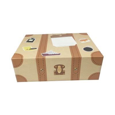 China Good Quality Recycled Materials Custom Logo Foldable Magnetic Gift Box For Shoe Packaging for sale