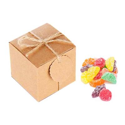 China Good Materials Recycled Standard Mass Production Wedding Favor Candy Box for sale