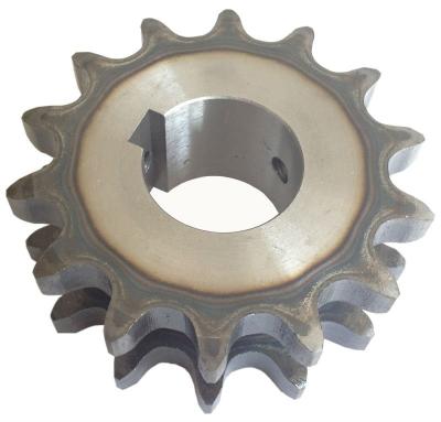 China Steel Finished Duplex Bore Steel Go Kart Sprocket for sale