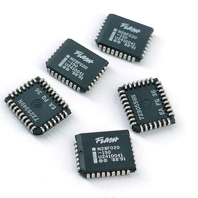 China 1 chip PLCC32 N28F020-150 new and original N28F020-150 microcontroller controller integrated single chip IC microcontroller for sale