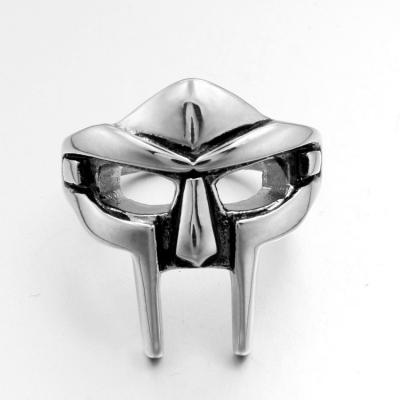 China High Quality GRM40011 Male Pharaoh Mask Lady Ring Iron Man Stainless Steel Couples Hand Jewelry for sale