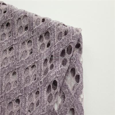 China Anti-Mildew POLYESTER  JACQUARD WARPKNITTING  LACE FABRIC for sale