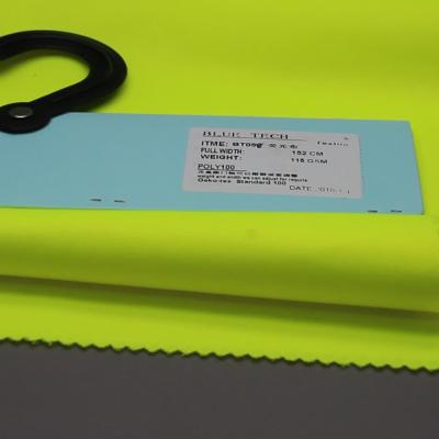 China Anti-Static polyester fluorescence fabric /tricot  fluorescence for sale