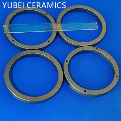 China Custom Silicon Carbide Seal Rings High Hardness SSiC Mechanical Seal Stationary Parts for sale