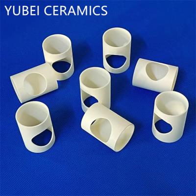 China Tubos finos de cerâmica de alumina 29W/MK bucha de alumina de alta dureza à venda