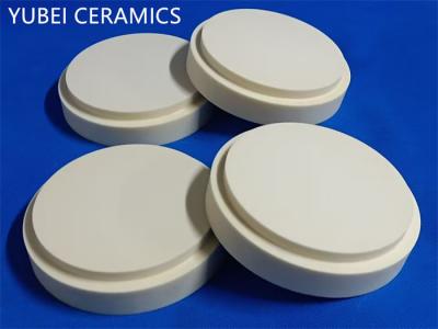 China Ivoor 99% aluminiumoxide keramische ronde plaat, aluminiumoxide keramische schijf Te koop