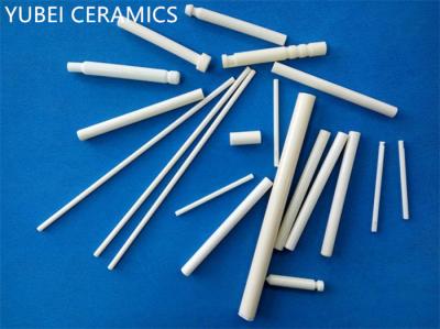 China Custom Ivory Aluminum Oxide Ceramic Rod High Temperature Resistance for sale