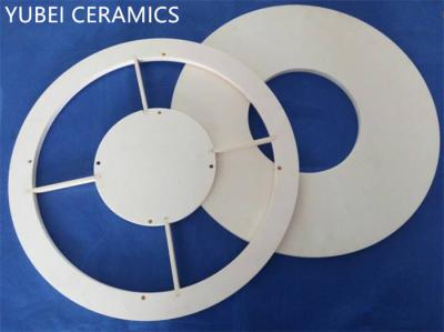 China 500mm het Machinaal bewerken Alumina Ceramische Ringen Witte 89HRA voor Buizen Te koop