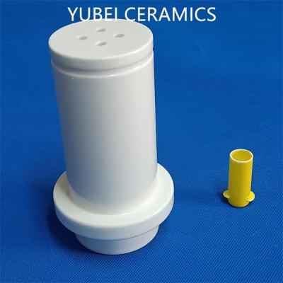 China High Compression Strength Alumina Ceramic Parts Glazed For Electrical Insulation Te koop