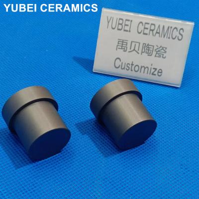 China Custom Made Density Black SSic Ceramic Components For High Temperature Enviornment for sale