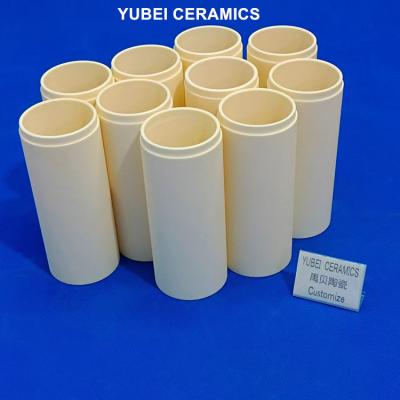 China Insulated Alumina Ceramic Tubes with 10^13Ω.cm Resistance 20kv/mm Dielectric Strength for sale