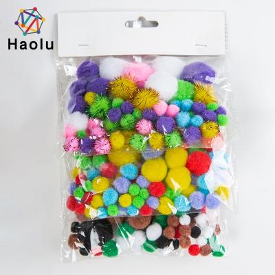 China Wholesale Festival Factory Pompom Craft Assorted Pompoms For Craft Making And Hobby for sale