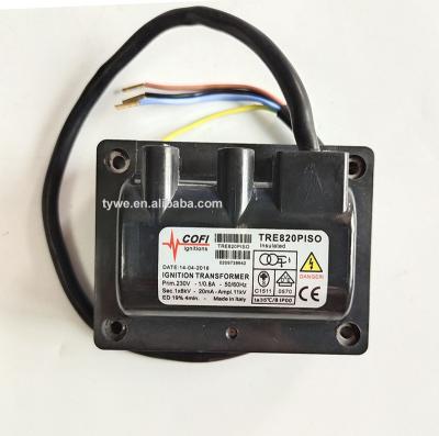 China TRE820PISO COFI burner ignition transformer 1X8KV single pole, 230V, boiler burner spare parts, wholesale price for sale