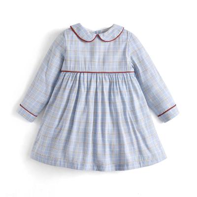 China New Breathable Babies Dress Toddler Summer Spanish Princess Frocks With Bow Kids Boutiqe Spain Cotton Dress Cotton Lining for sale