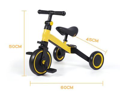 China Baby Ride on Outdoor Activity 3 in 1 Seat-Fitted Training Bike Tricycle 2 or 3 Year Old Toddler Boy Gril 3 Wheels for sale