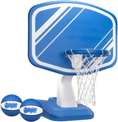 China Pool Game Outdoor Pool Basketball Game, Include Poolside Water Basketball Hoop, 2 Balls and Pump for sale